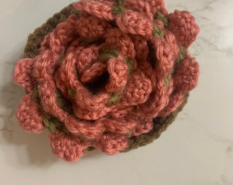 Sous-verres de fleurs au crochet