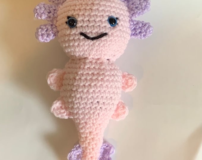 Axolotl Crochet Plush