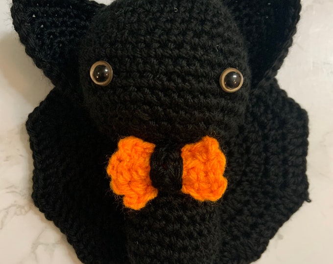 Bat Halloween Crochet Plush