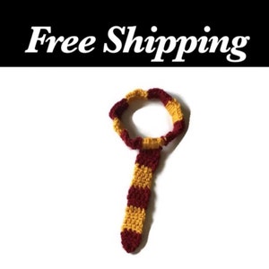 Toddler Tie, Red and Gold Tie Free Shipping, Halloween, Cosplay, Baby Photo Prop, Gift, Baby Girl, Baby Boy