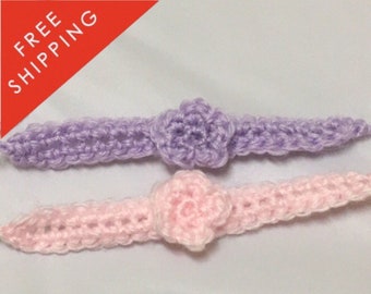 Pulsera de identificación gemela, tobilleras con identificación gemela, pulsera para bebé, envío gratuito, pulseras gemelas, tobillera para bebé, pulsera de identificación tejida a crochet, pulsera de hospital, regalo