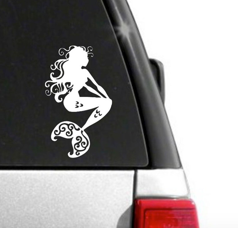 Car decal Cup Decal Laptop Decal Mermaid Laptop Sticker decal Cup Sticker Car sticker Mermaid Decal Mermaid Sticker