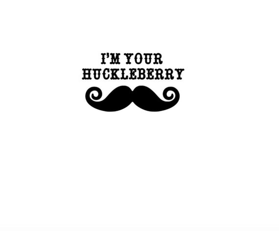 I/'m Your Huckleberry Doc Holiday Vinyl Car Window Decal Bumper Sticker US Seller