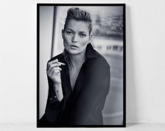 ケイト モス プリント、ケイト モス ポスター、ファッション プリント