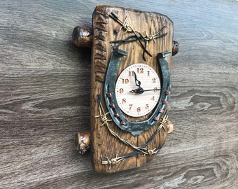 The Boutique Wooden Wall Clock. Vintage wood clock. Clocks. Wall clocks. Handmade wall clocks. Botique wall clocks. Elegant wall clcoks.