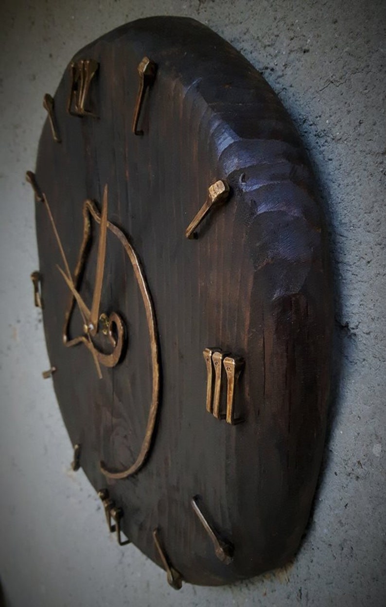 Handmade Horse Head Vintage Wood Wall Clock. Designer's Etsy