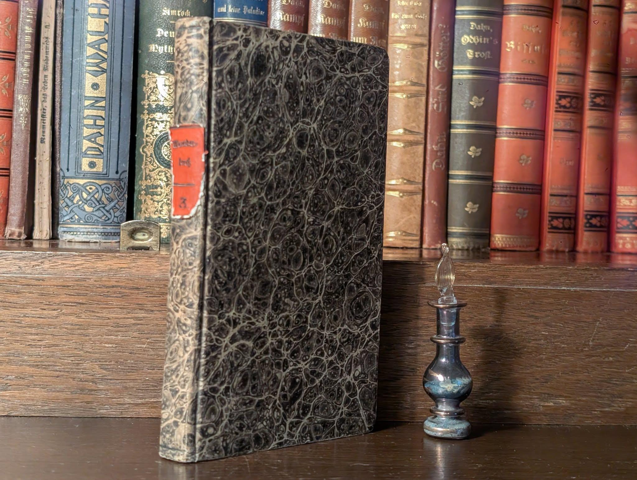 Gothic Novel 1818 The Wonder Book as a sequel to the Ghost Book - Friedrich Laun / Horror Literature / Dark Romanticism / Vampires