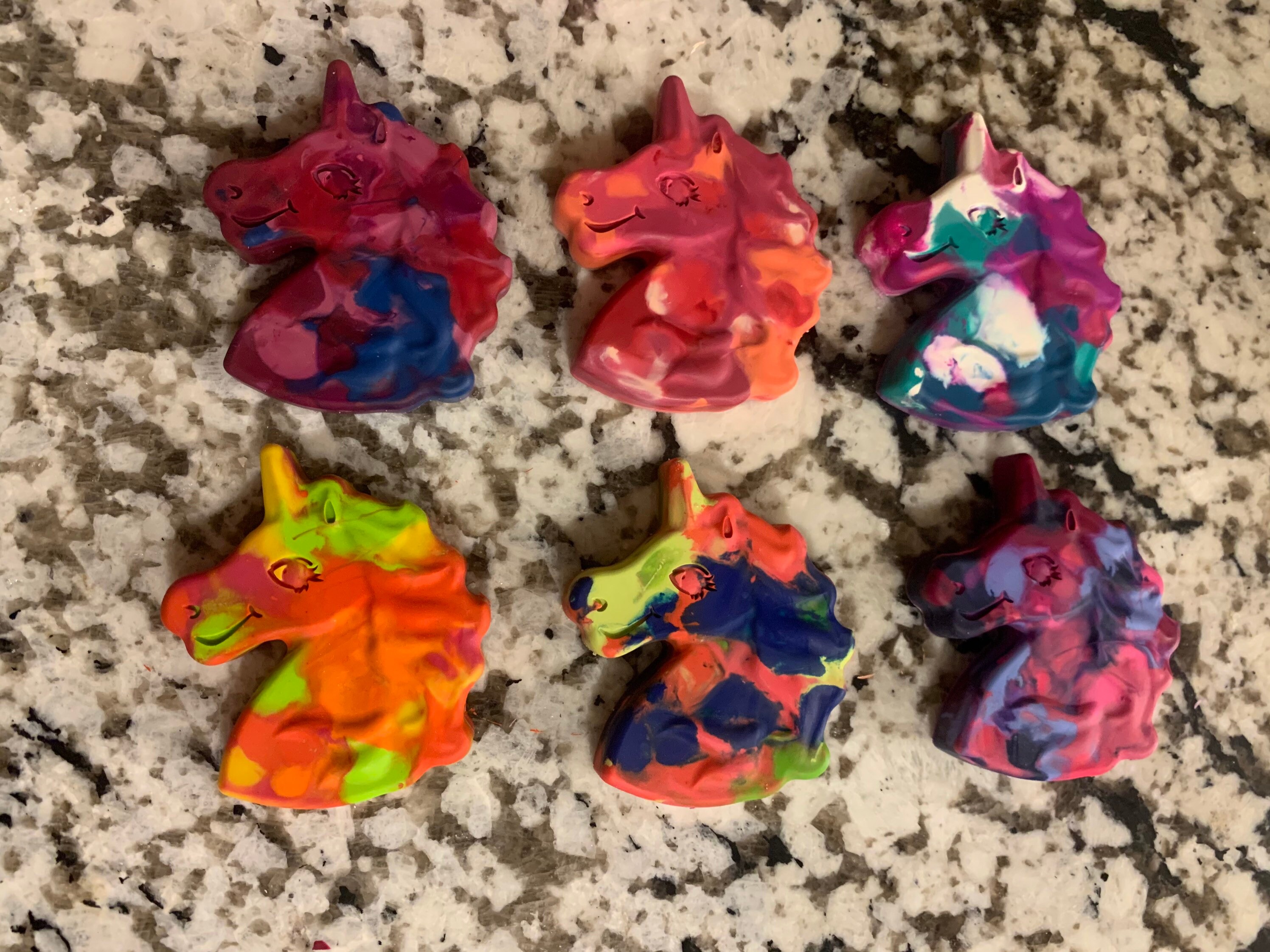 Unicorn Crayons Etsy