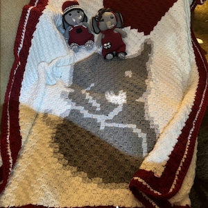 Alabama Crimson Tide (colors)   blanket