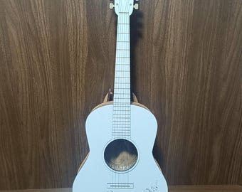 Mini bar guitar , laser cut files ( digital download), 3mm, 4mm material