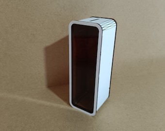 3d letters with round corners   - i -