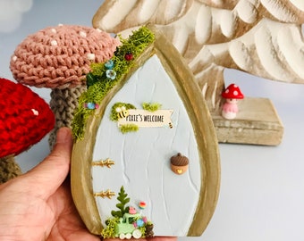 Enchanting Handcrafted Pixie Door - Bring Magic into Your Home!