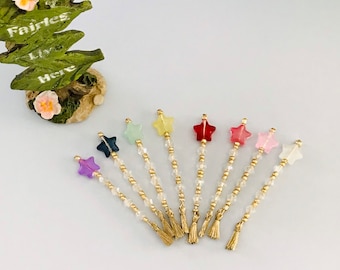 Miniature Crystal Fairy Wand- The Perfect Handmade Little Gift From The Tooth Fairy