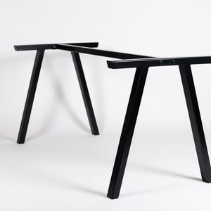 VENICE. Metal Dining Table Base/legs, Desk Legs. Suitable for Stone, Glass & Wood