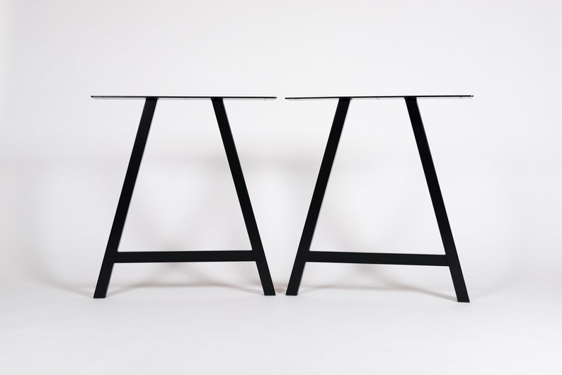 ANKI. A Shape Home Office Desk Legs Metal Dining Table Etsy