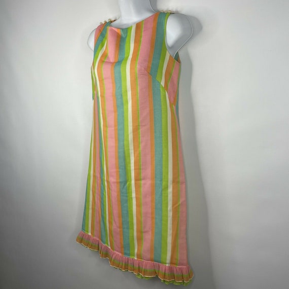 Vintage 80s Does 60s Koppie Kat Pastel Rainbow Sh… - image 6