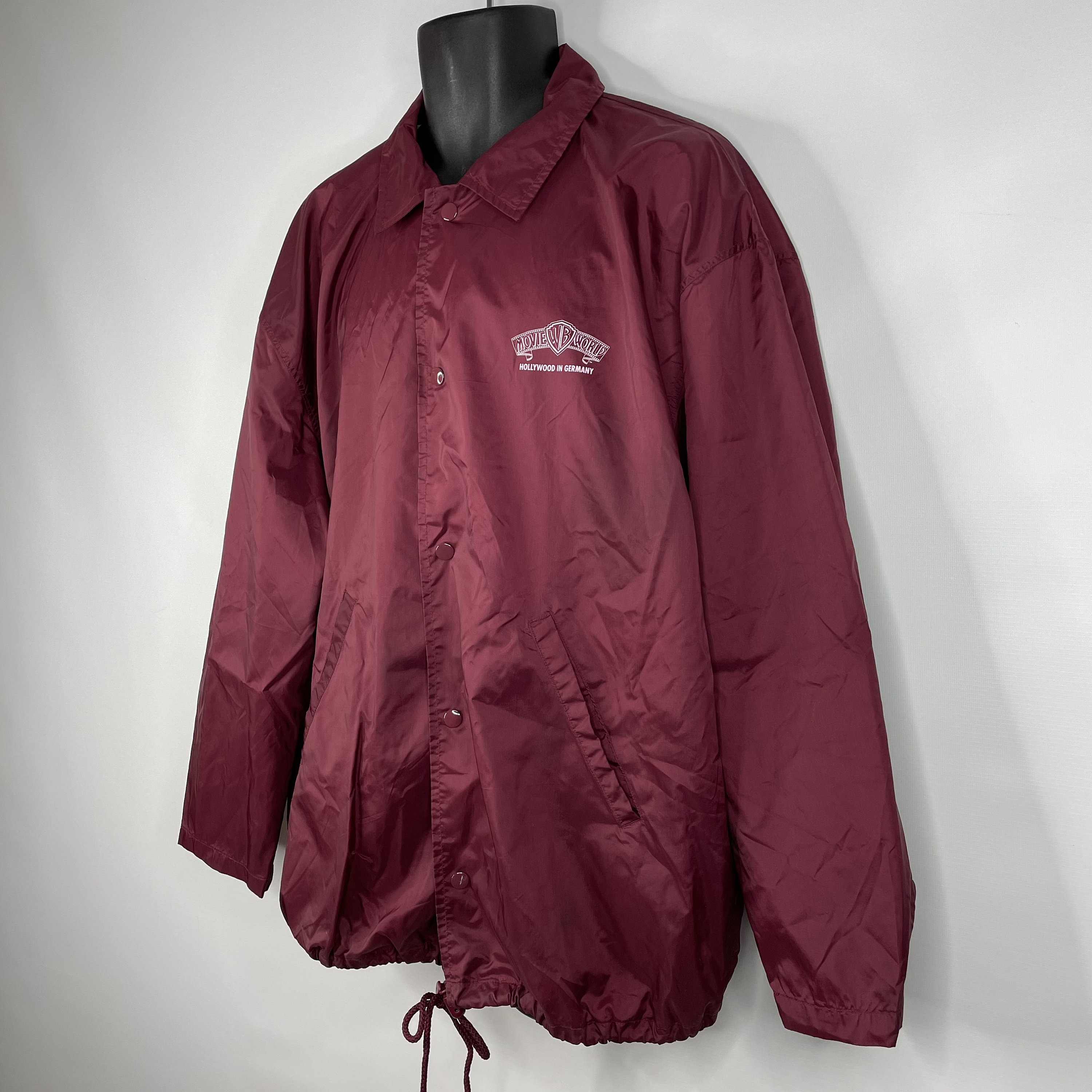 Vans burgundy deals windbreaker