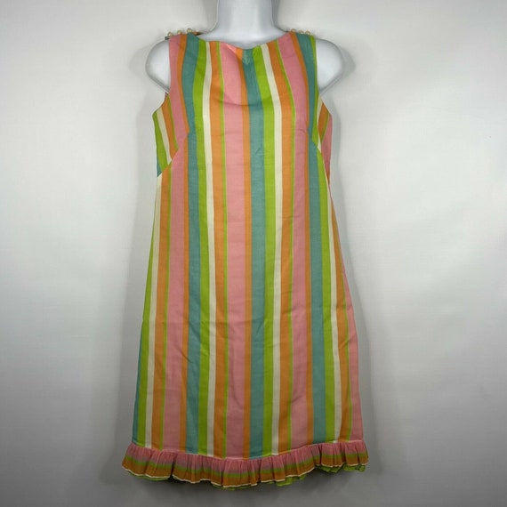Vintage 80s Does 60s Koppie Kat Pastel Rainbow Sh… - image 1