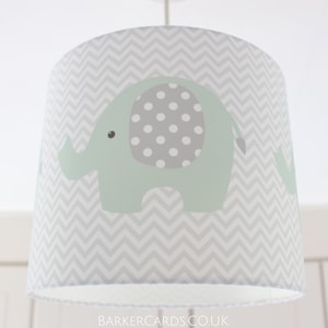 elephant light shade nursery