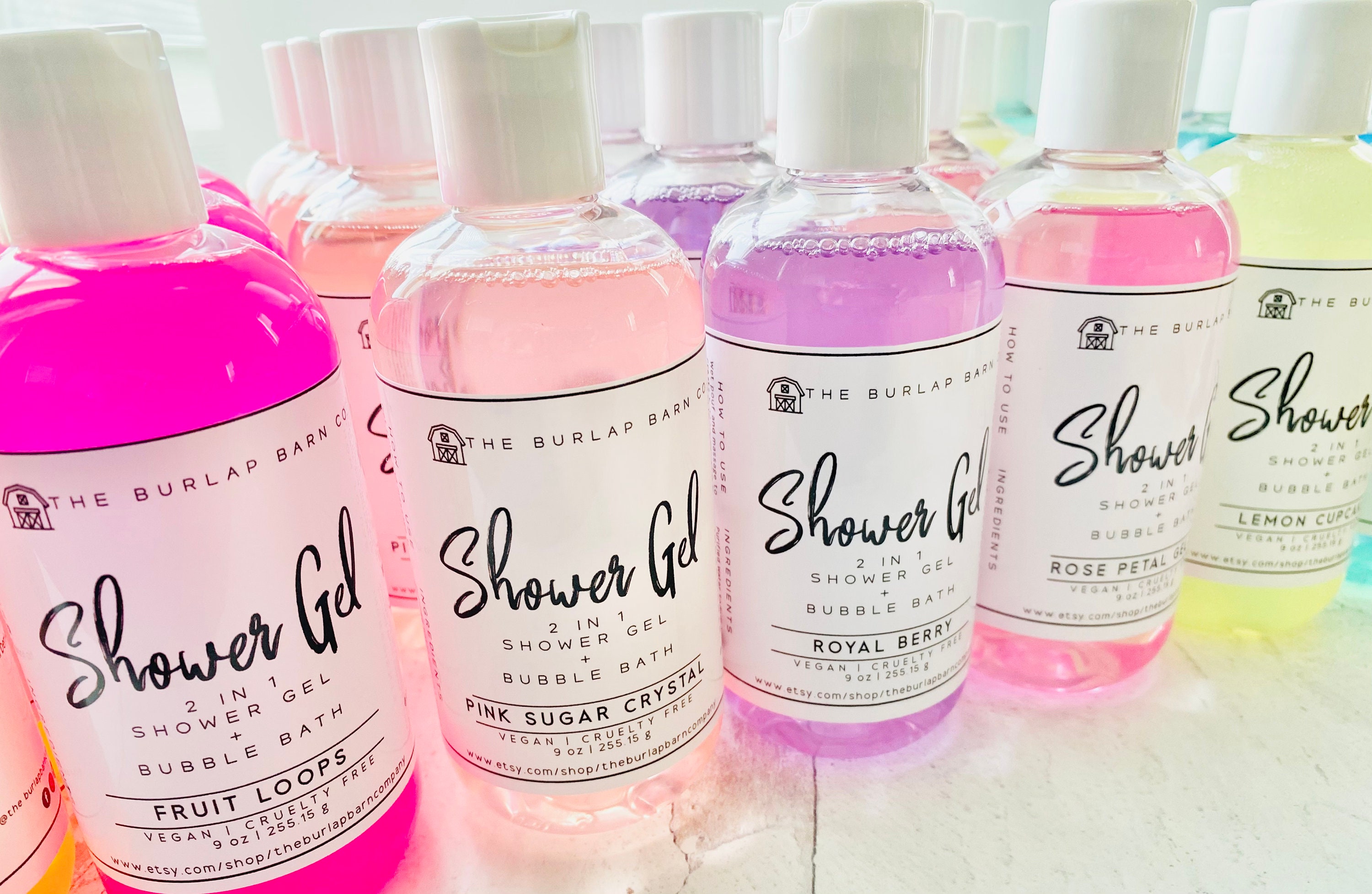 Sweet Peach Shower Gel Vegan Shower Gel Peach Body Wash Etsy