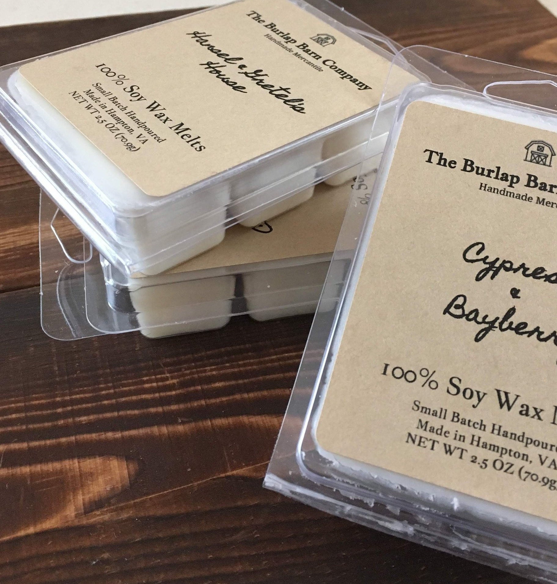 Vegan Soy Wax Melts 100 Soy Melts 2.5 oz Clamshells Etsy
