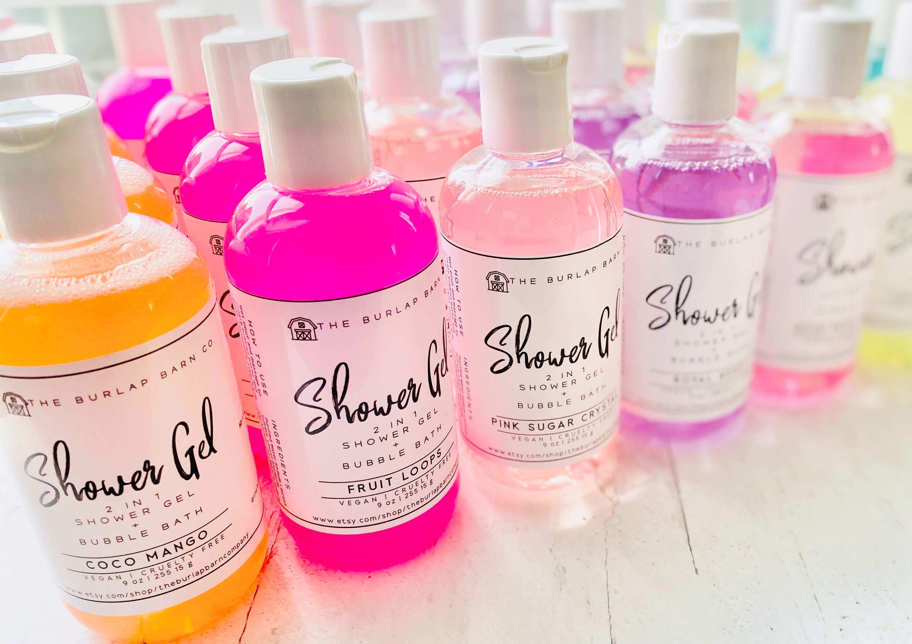 Sweet Peach Shower Gel Vegan Shower Gel Peach Body Wash Etsy