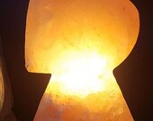 Heart shape salt lamp