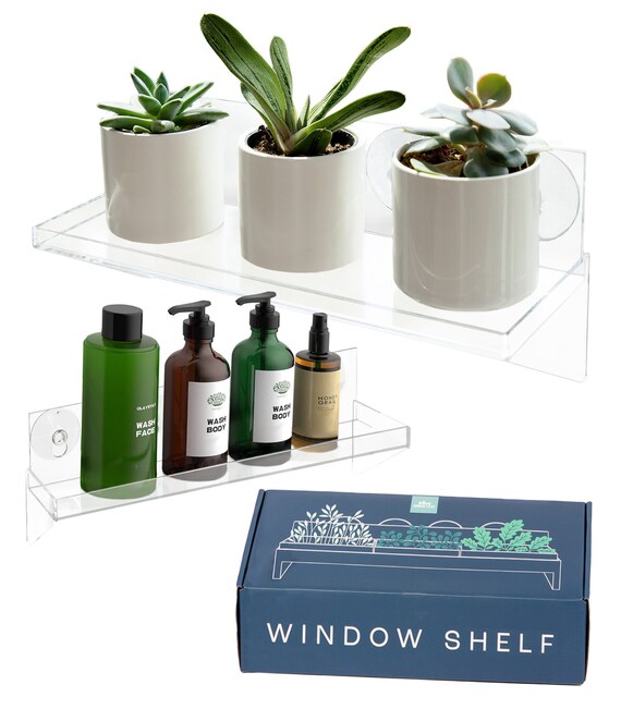 Window Shelf for Plants, Indoor Plant Shelf, Window Plant Shelf, Window  Planter Suction Cup Shelf, Large 12x4 