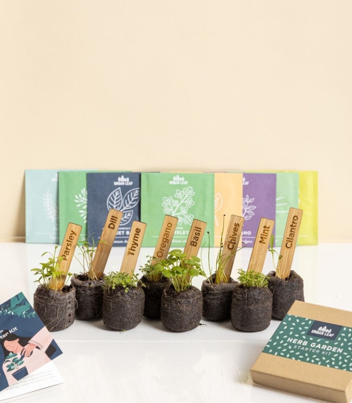 Herb Garden Starter Kit for Indoor or Outdoor Gardening 8 Etsy