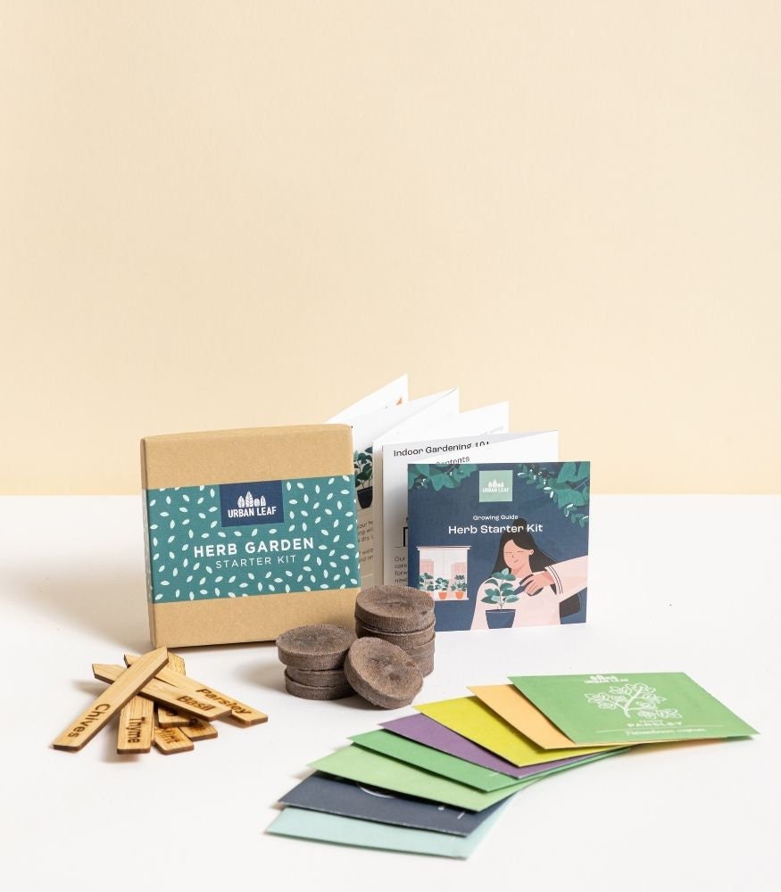 Kräutergarten Starter Kit für den Innen oder Außenbereich 8 | Etsy