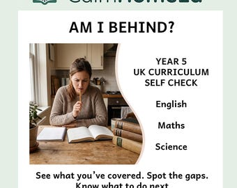 小学5年生向け家庭学習カリキュラムチェックリスト（イギリス）、英語、算数、理科