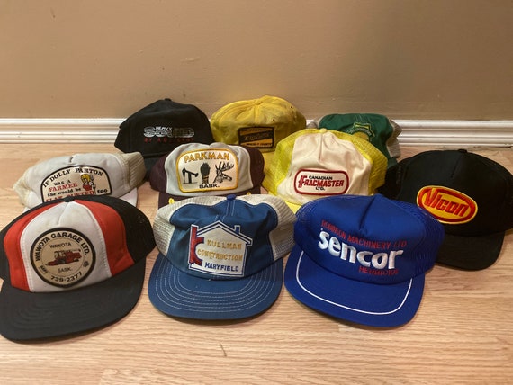 Lot of 10 Snapback Trucker Caps