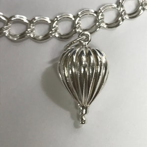 Hot air ballon charm. 3D