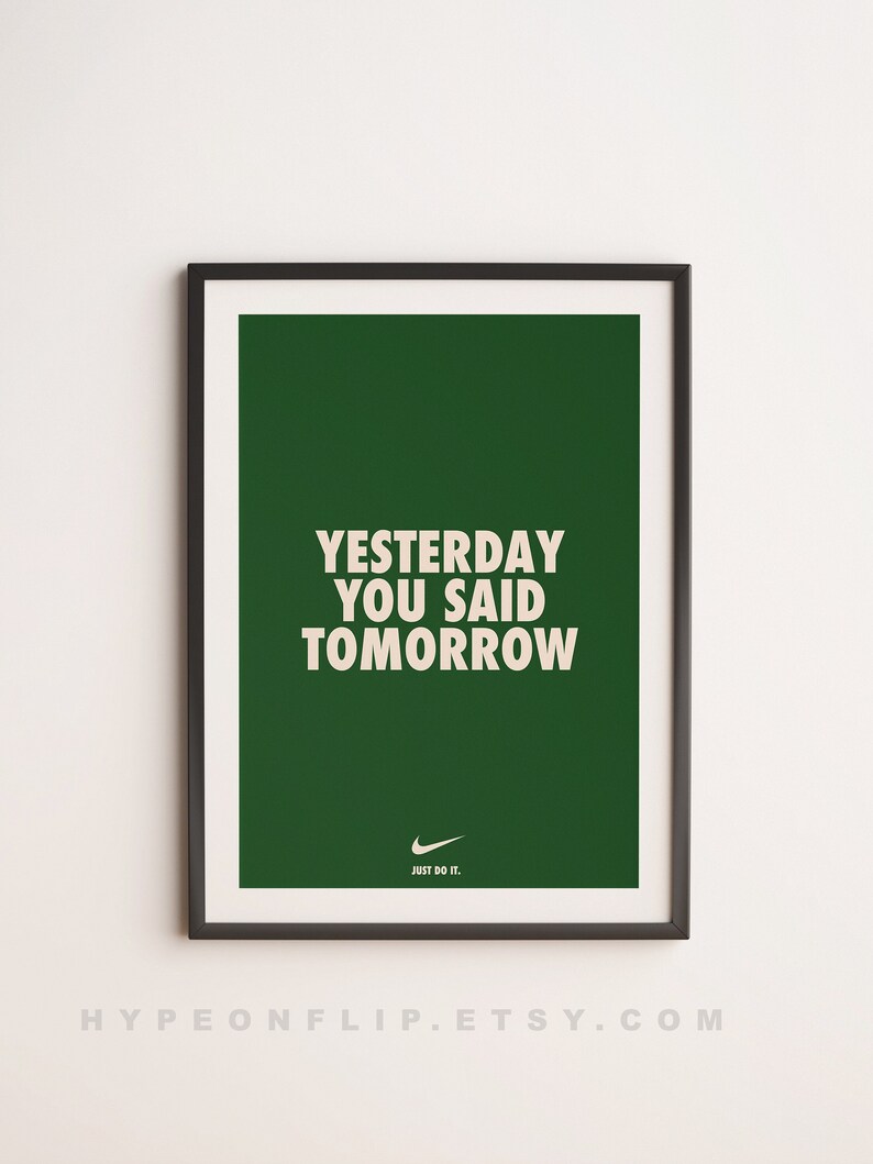 Hypebeast Modern Art Hypebeast Poster Motivation Print Etsy
