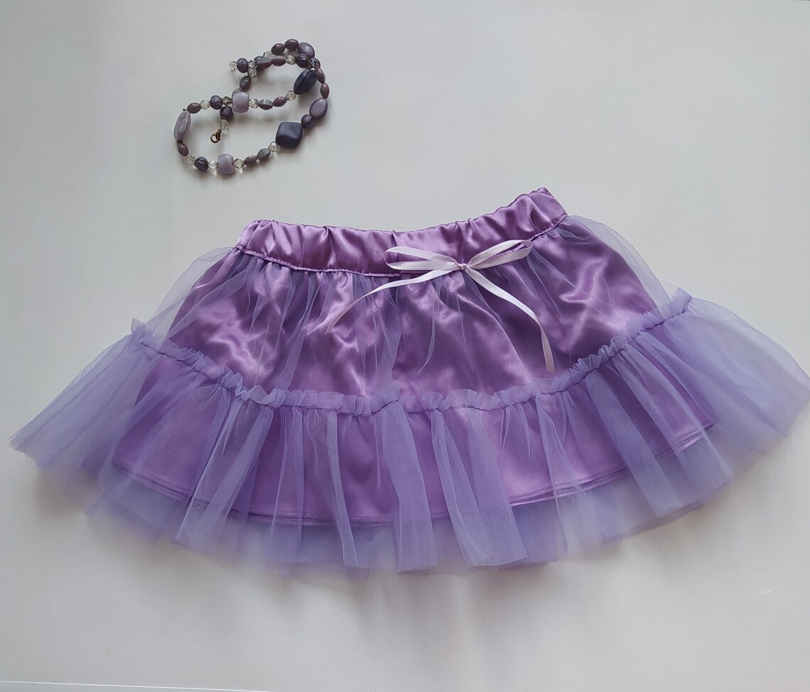 Baby Tutu Skirt Lavander Mint Birthday Tutu Grey Tulle Baby Etsy