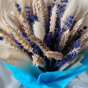 Lavender purple bouquet, small bouquet, dried flowers,dried lavender, dried lavender bouquet, english lavender,