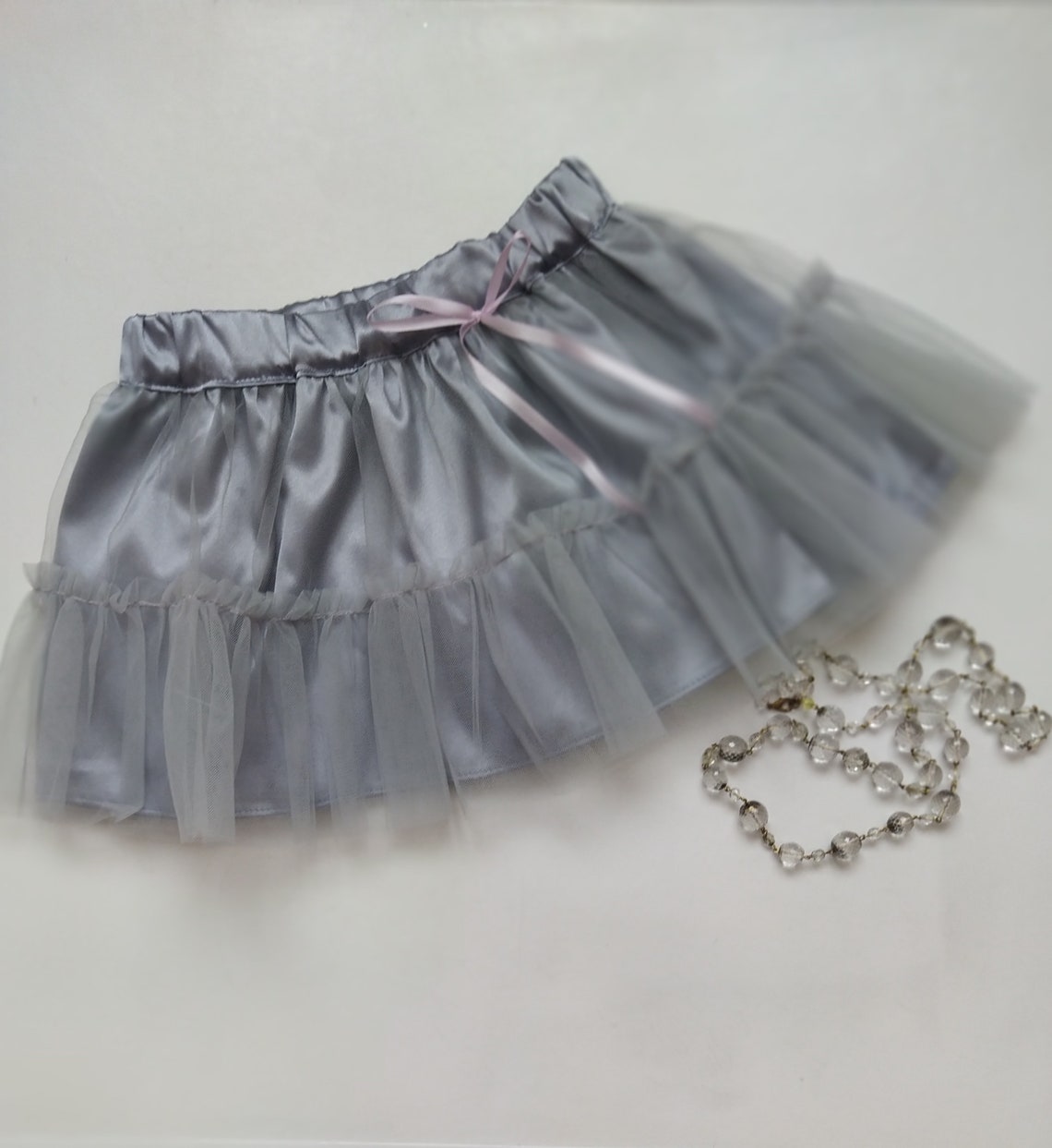 Baby Tutu Skirt Lavander Mint Birthday Tutu Grey Tulle Baby Etsy