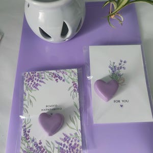 Lavender Hearts, Relaxing Lavender Wax Melts, Spa day, Hand Made Vegan Wax Melts, Scented Melts, Aromatherapy, Scentsy Luxury Difts