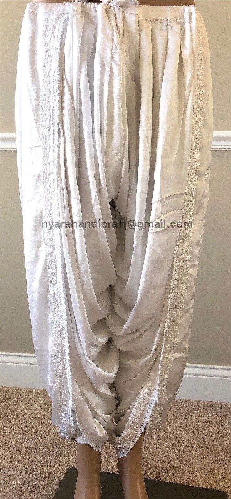Indian Men's Pre-stitched Silk Dhoti Harem Traditional Wear Pant - Etsy