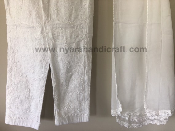 Buy White Pants for Women by Svrnaa Online | Ajio.com