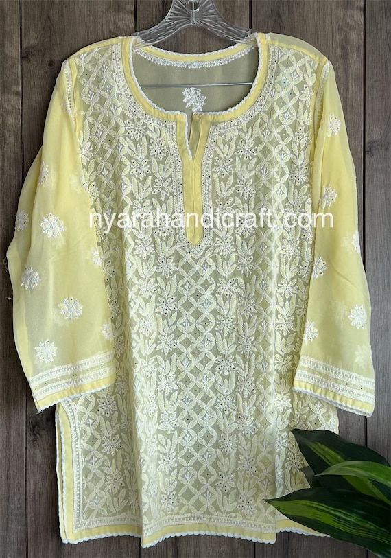 Yellow Indo-Western Women's Kurtis: Buy Latest Designs Online | Utsav  Fashion