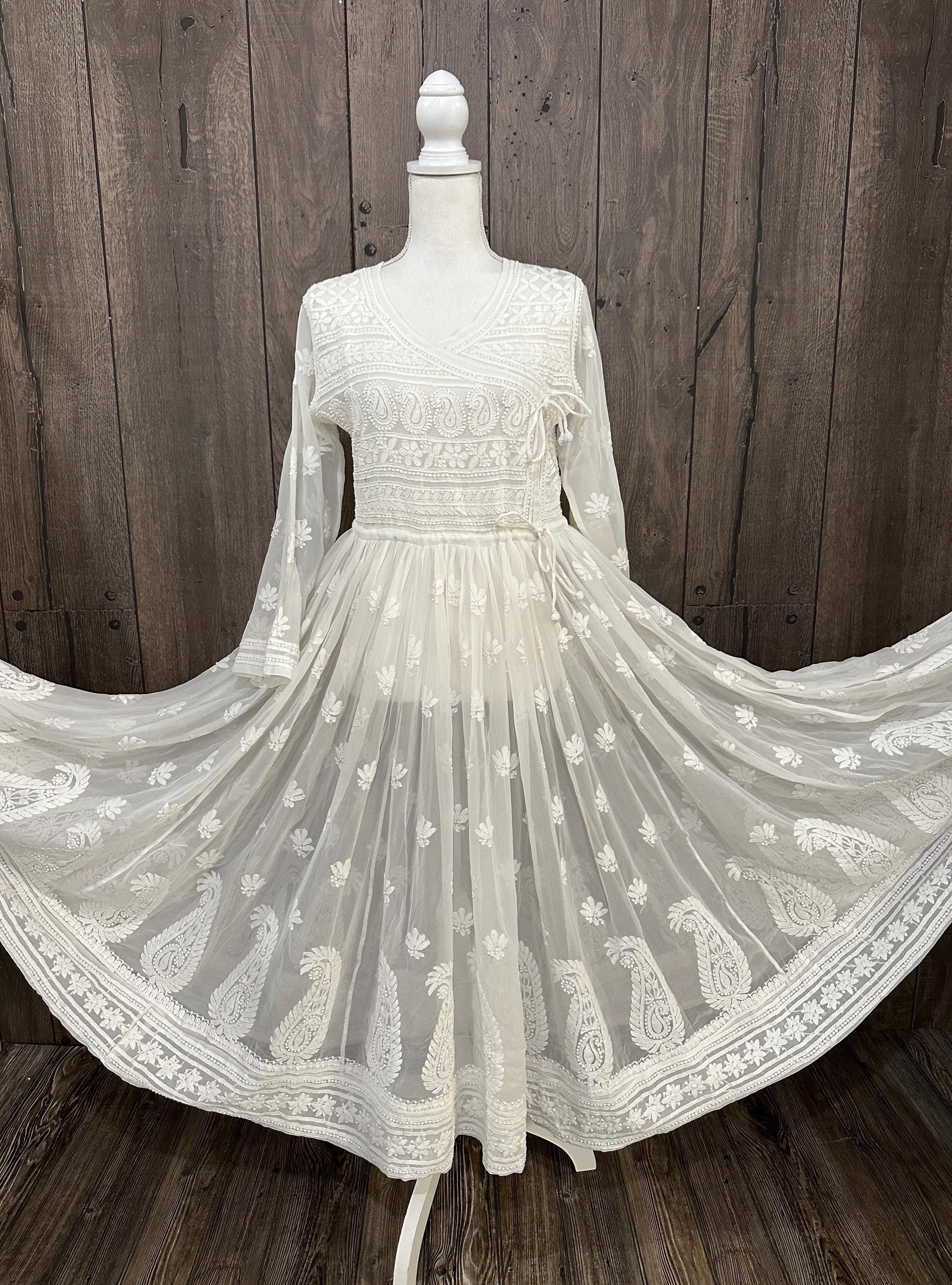 white kathak dress design Kathak Dress Vishwaroopam Model Bollywood Dance Costumes Salwar Kameez Buy  Now
