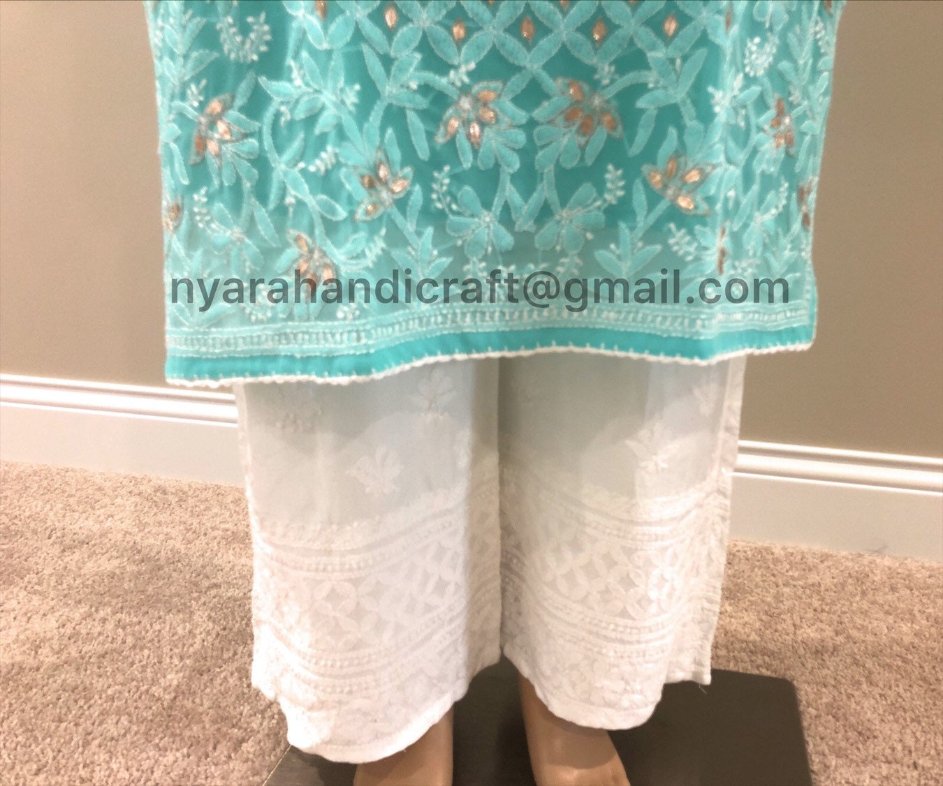 parallel palazzo pants