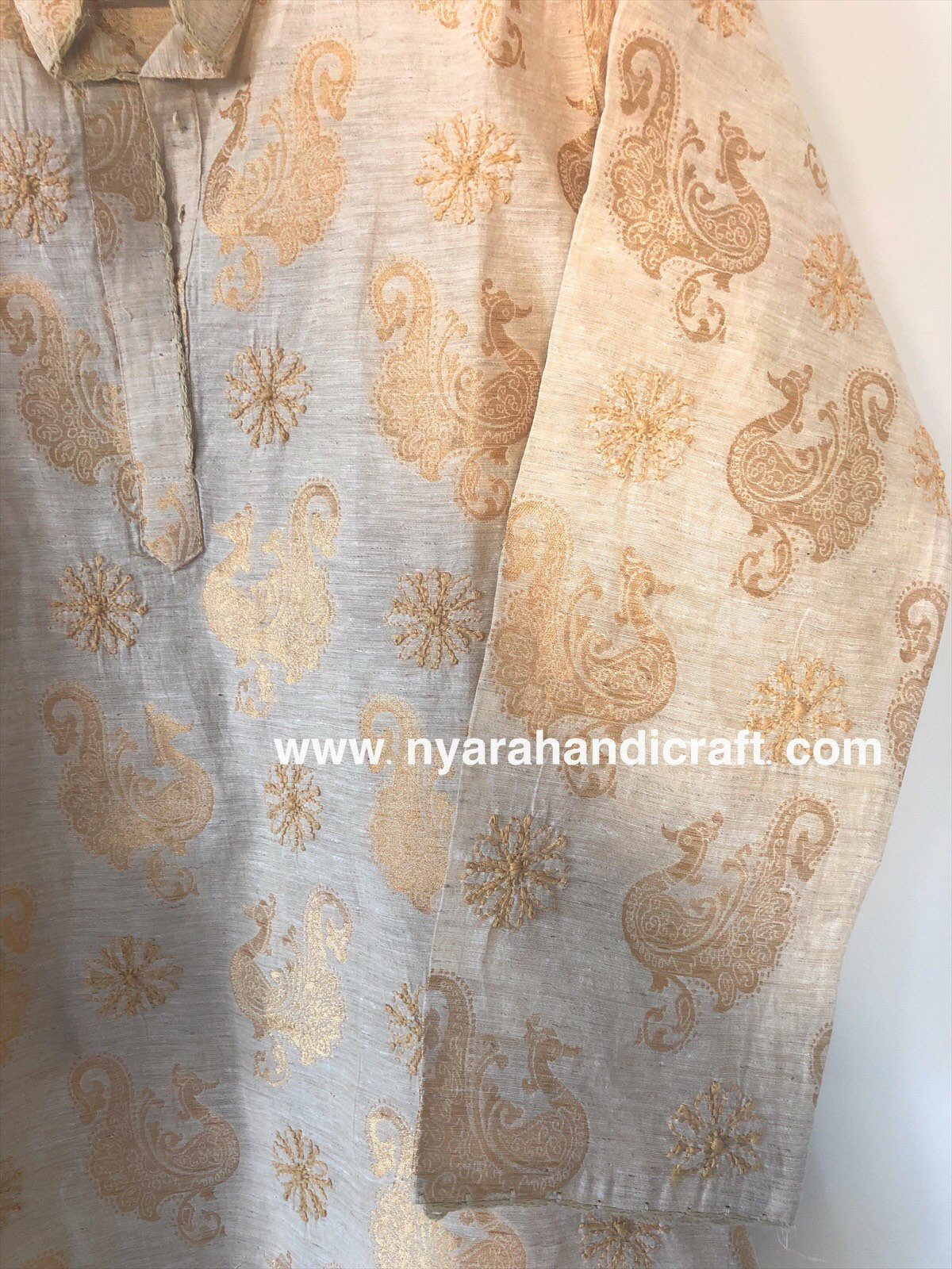 chikankari kurti material online