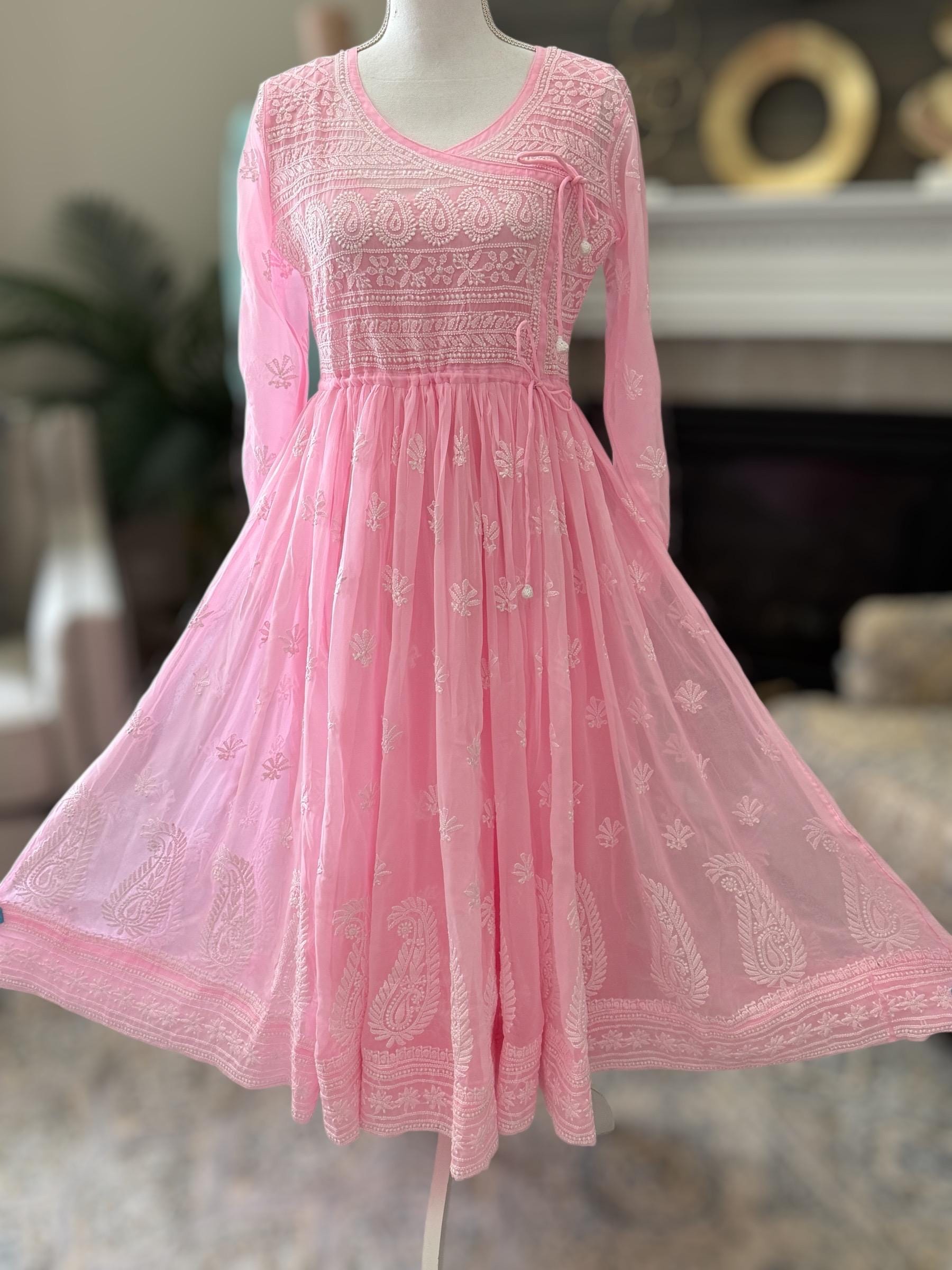 lace up prom dress GLS by Gloria GL3249 Prom Dress - Light Pink