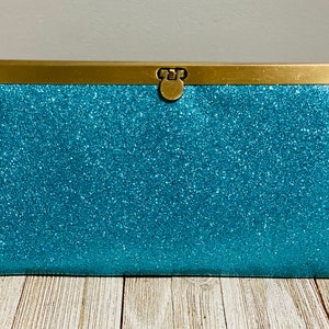 Cartera de embrague delgada, cartera plegable para mujer, cartera de embrague hecha a mano, cartera de tarjeta de crédito, organizador de cartera, cartera pequeña de embrague, rm04