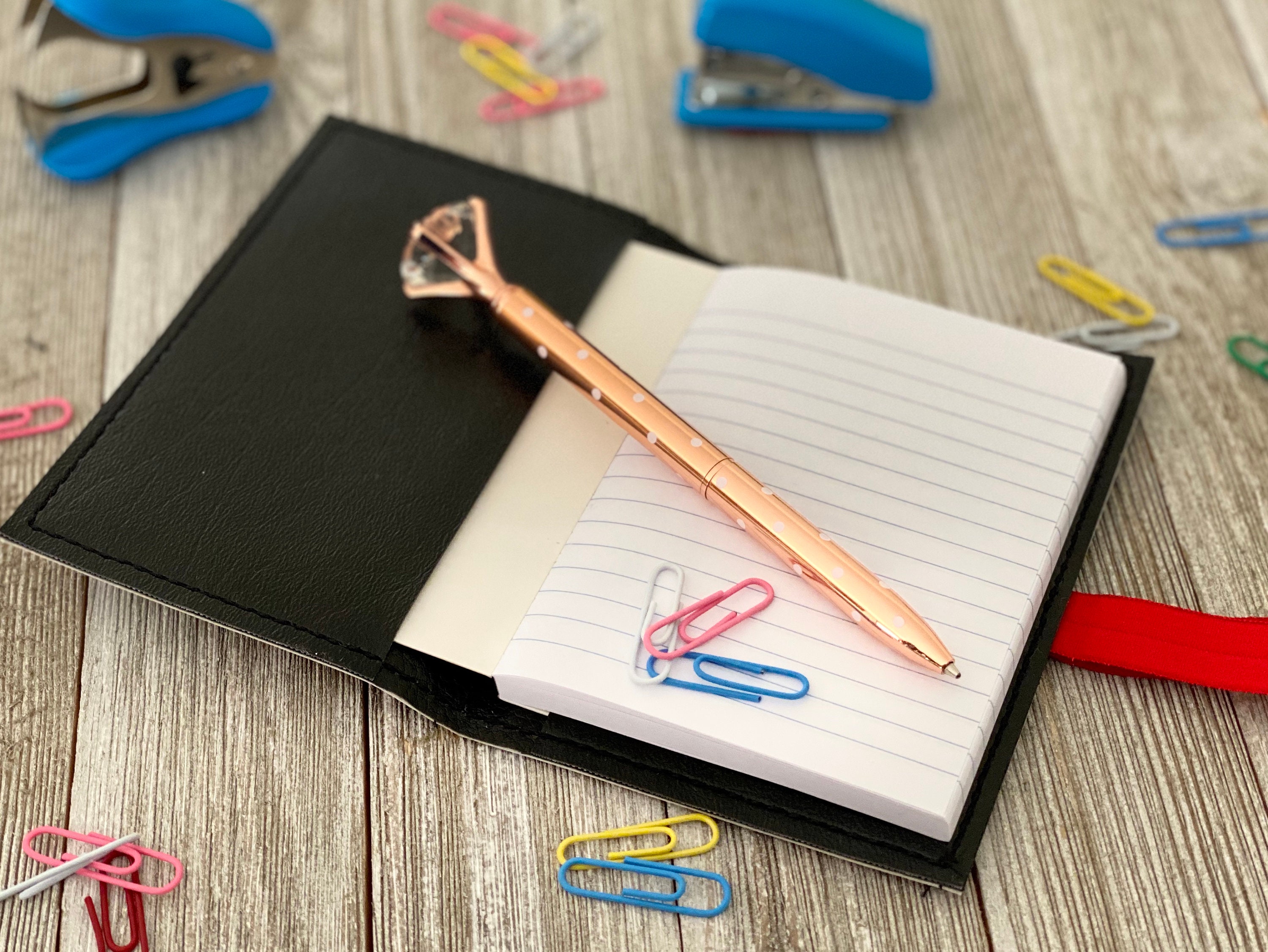 Mini Composition Notebook Holder, Mini Notebook Holder, Mini Notebook