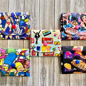 Cartera de tres bolsillos, Cartera de tres bolsillos para mujer, Cartera de cambio, Cartera de tarjeta, Cartera pequeña, Cartera de bolsillo, 3pw08