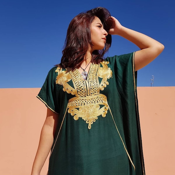 Beach dress, moroccan kaftan, djellaba for women, long dress