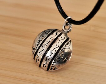 Silver necklace, moroccan berber jewelry, jewelry for women